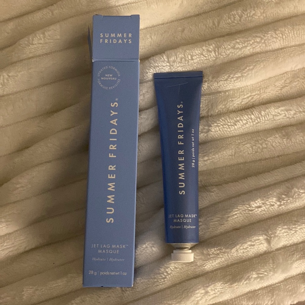 Summer Fridays jet lag mask